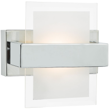 Dar Lighting modern fali lámpa apt fehér csiszolt króm darapt0750 világítás