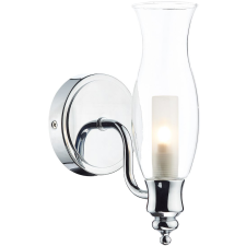 Dar Lighting modern fürdőszobai lámpa vestry csiszolt króm átlátszó darves0750 világítás