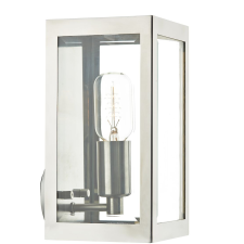 Dar Lighting modern kültéri fali lámpa era átlátszó rozsdamentes acél darera0744 kültéri világítás