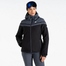 Dare2be Flurry Jacket Női síkabát 30000 vízálló és lélegző fekete sífelszerelés