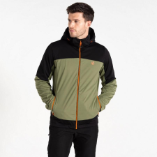 Dare2be MountaineerSftshl Férfi softshell kabát 15.000 mm vízálló zöld férfi kabát, dzseki