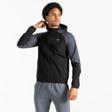 Dare2be Movement Jacket Férfi esőkabát 10.000 mm vízálló fekete férfi kabát, dzseki