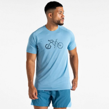 Dare2be Tech II Tee Férfi gyorsan száradó póló kék férfi póló