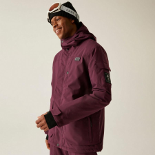 Dare2be Twin Tip Jacket Férfi prémium síkabát 30.000 mm bordó sífelszerelés