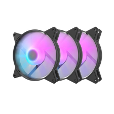 DarkFlash C6 3az1-ben RGB ház hűtő ventilátor szett (DarkFlashC6) hűtés
