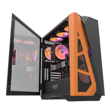 DarkFlash Computer case Darkflash DLZ31 Mesh (Black) számítógép ház