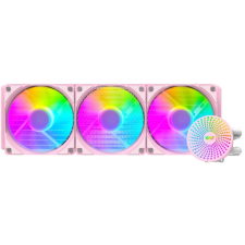 DarkFlash DC360 ARGB CPU Vízhűtés - Rózsaszín hűtés