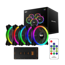DarkFlash DR12 Pro ARGB ventilátorkészlet számítógéphez 5in1 120x120 (fekete) hűtés