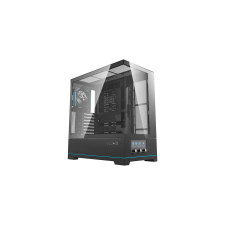 DarkFlash DY451 PRO számítógépház + 1 ventilátor (fekete) számítógép ház