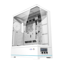 DarkFlash DY451L Midi Torony Számítógépház - Fehér (DY451L WHITE) számítógép ház