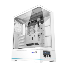 DarkFlash DY451L táp nélküli ablakos ház fehér (DY451L White) számítógép ház
