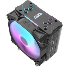 DarkFlash Ellsworth S11 Pro Black univerzális CPU hűtő fekete hűtés