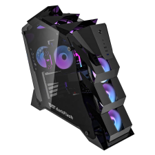 DarkFlash K2 Számítógépház - Fekete számítógép ház