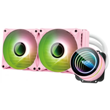 DarkFlash Twister DX240 V2.6 ARGB rózsaszín hűtés
