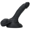DarkSil Szilikon dildó Bigbal 14 x 4cm Fekete