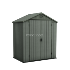  Darwin 6x4 műanyag kerti ház zöld kerti tárolás