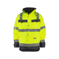 Dassy Atlantis munkavédelmi jól láthatósági kabát sárga/szürke színben munkaruha
