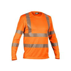 Dassy Carterville jólláthatósági munkavédelmi hosszú ujjú póló narancs színben