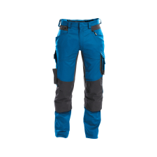 Dassy Dynax munkavédelmi nadrág azúrkék/antracit színben munkaruha