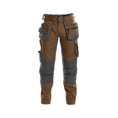 Dassy Flux munkavédelmi nadrág barna/antracit színben