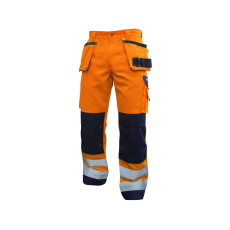 Dassy Glasgow munkavédelmi nadrág narancs/navy színben