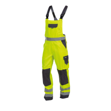 Dassy Toulouse munkavédelmi jól láthatósági kantáros nadrág sárga/szürke színben