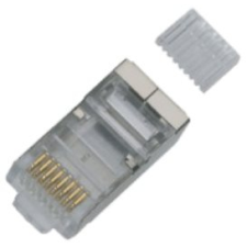 Datacom 100-pack, Datacom, RJ45, CAT6, STP, 8p8c, árnyékolt, kábelhez kábel és adapter