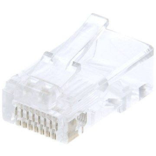 Datacom 10-es csomag, adatkommunikációs, RJ45, CAT5E UTP 8P8C, az arcon (sodrott) kábel és adapter