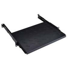 Datacom 19“ 1U, kihúzható, perforált, 350mm szerver