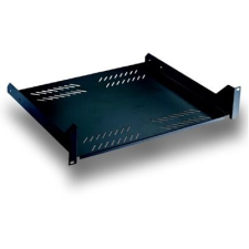 Datacom 19" 2U, perforált, 400mm szerver