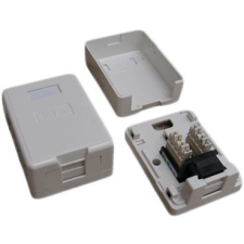 Datacom 2333 UTP CAT5E fali aljzat kábel és adapter