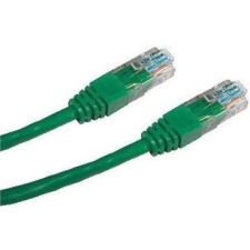 Datacom Adatátviteli, CAT6, UTP, 0.5m, zöld kábel és adapter