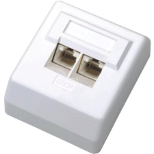 Datacom adatkábel dugalj UTP CAT5E falon kívüli 2000 kábel és adapter