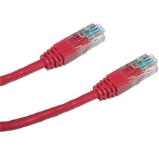 Datacom Adatkommunikációs CAT5E UTP 0,5 m piros kábel és adapter