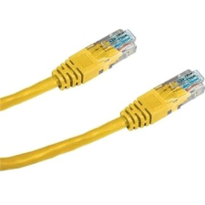 Datacom Adatkommunikációs CAT5E UTP 1 m sárga kábel és adapter