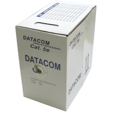 Datacom CAT5E UTP, 305m/box kábel és adapter