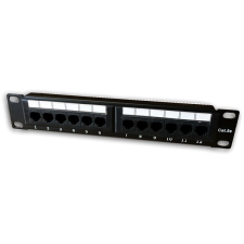 Datacom Patch Panel 12-es kábel és adapter
