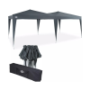 Daube Popup pavilon összecsukható pavilon antracit 3x6m sörsátor állítható magasságú