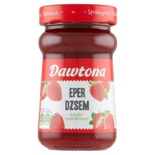 DAWTONA alacsony cukortartalmú eper dzsem 280 g alapvető élelmiszer