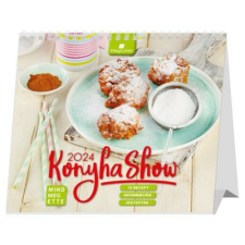 DAYLINER Naptár, asztali, álló, DAYLINER "Konyha Show - Mindmegette" naptár, kalendárium