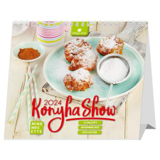 DAYLINER Naptár, asztali, álló, DAYLINER "Konyha Show - Mindmegette" naptár, kalendárium