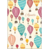 DAYLINER Naptár, tervező, A5, heti, DAYLINER, "Colors", Balloons