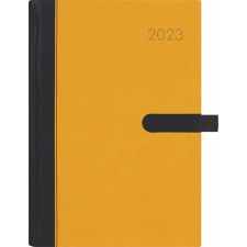 DAYLINER Naptár, tervező, A5, heti, DAYLINER "Winner", sárga határidőnapló