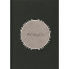 DAYLINER Naptár, tervező, A5, napi, DAYLINER "Central", fekete-szürke határidőnapló