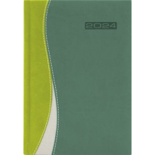 DAYLINER Naptár, tervező, A5, napi, DAYLINER, "Dubai", zöld-zöld határidőnapló