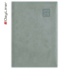 DAYLINER Naptár, tervező, A5, napi, DAYLINER "Square", szürkéskék