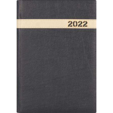 DAYLINER Naptár, tervező, A5, napi, DAYLINER, &quot;The Boss&quot;, fekete naptár, kalendárium