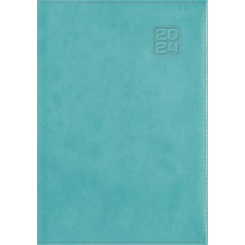 DAYLINER Naptár, tervező, A5, napi, DAYLINER "Square", türkíz határidőnapló