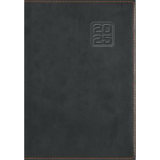 DAYLINER Naptár, tervező, B5, heti, DAYLINER "Square", fekete határidőnapló