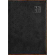 DAYLINER Naptár, tervező, B5, heti, DAYLINER Square, fekete (NSQB5FKU) határidőnapló